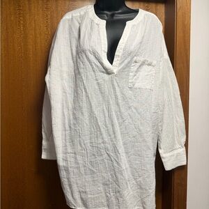 O'Neill White Long Sleeve Top